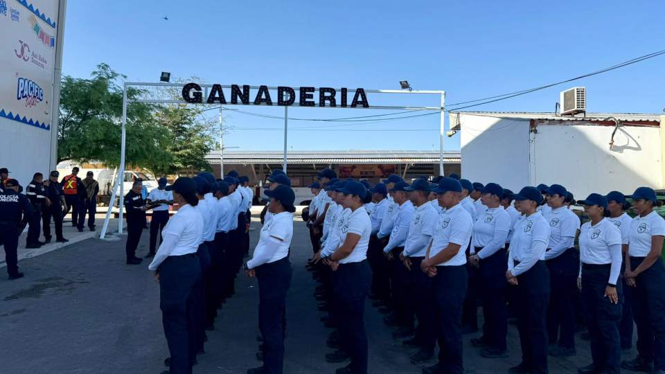 Cadetes de la generación ÁGUILA se suman a las labores de vigilancia en la Expo Ganadera 2025