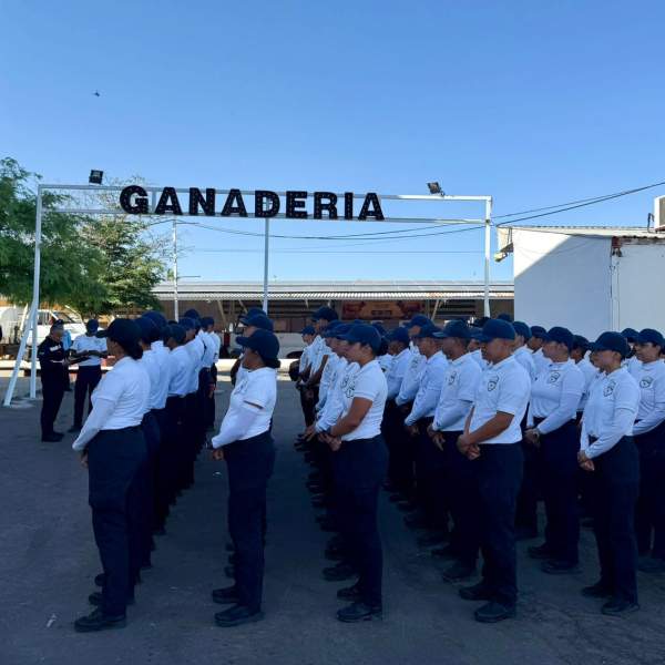 Cadetes de la generación ÁGUILA se suman a las labores de vigilancia en la Expo Ganadera 2025